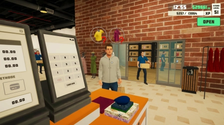siMarket Cloth Store Simulator