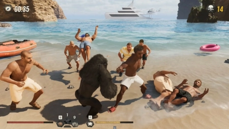 Gorilla Vs 100 Men