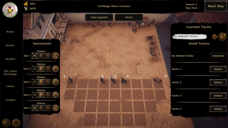 Ludus Magnatus: Gladiator Manager Simulator