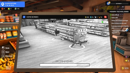 Supermarket Guard Simulator