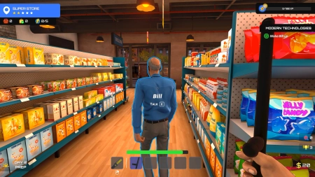 Supermarket Guard Simulator